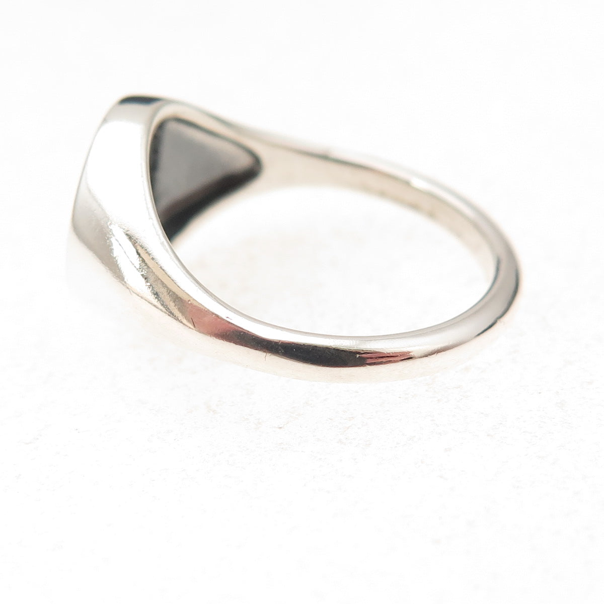 Pandora 925 Sterling Silver Round-Cut C Z Circle of Life Signet Ring Size 7