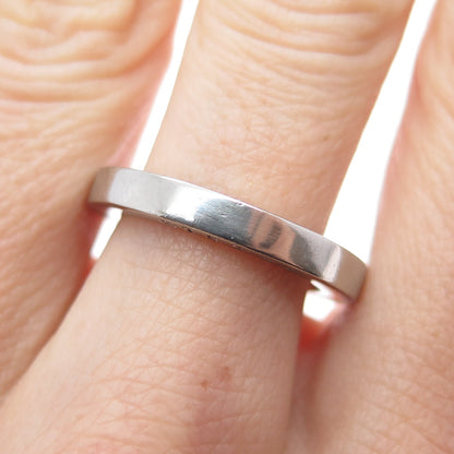 925 Sterling Silver Vintage Sister Circle of Life Ring Size 6.5