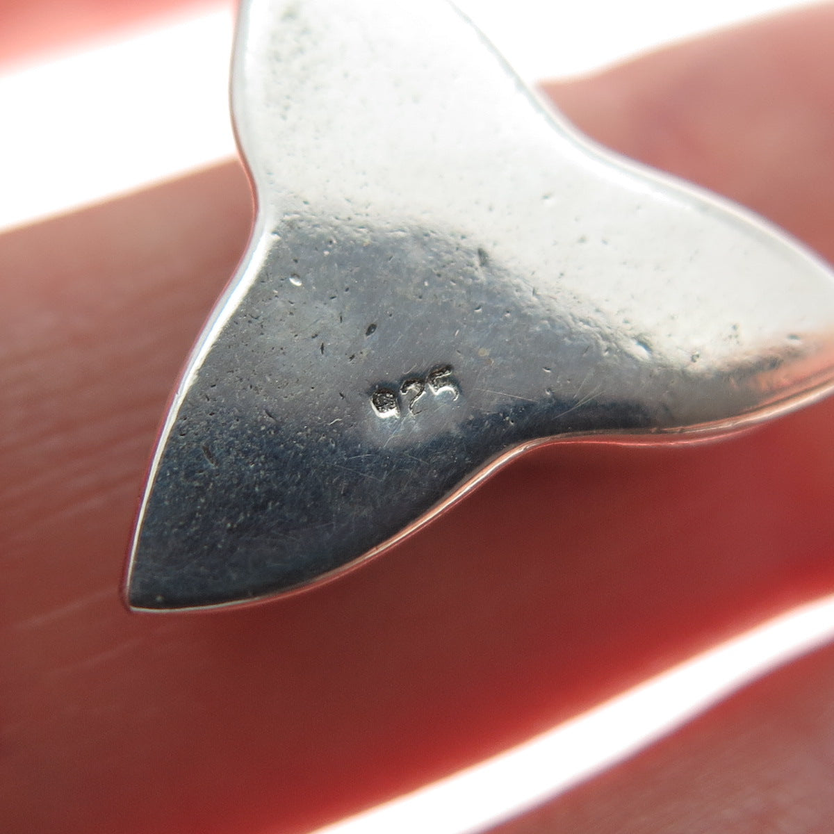 925 Sterling Silver Vintage Celtic Trinity Knot Oxidized Minimalist Pendant