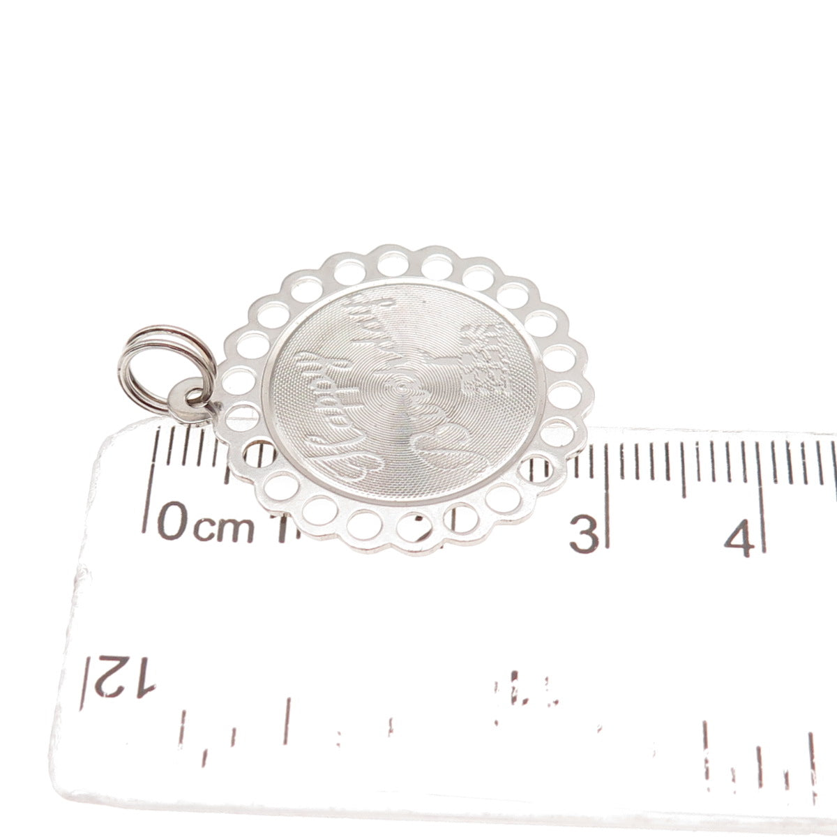 Town & Country 925 Sterling Silver Vintage Happy Birthday Charm Pendant