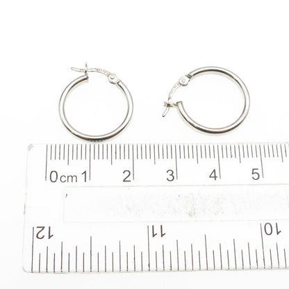 925 Sterling Silver Hoop Earrings