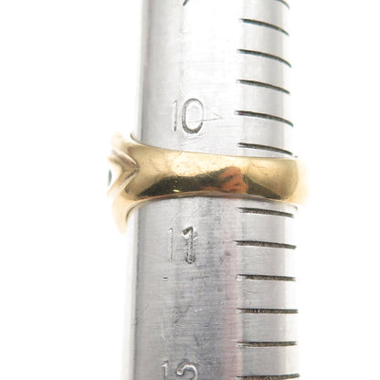 925 Sterling 14K Gold Filled Vintage Atocha Shipwreck Spanish Ring Size 10.75