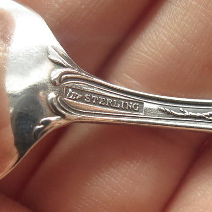925 Sterling Silver Antique Watson States & Cities Newport RI. Demitasse Spoon