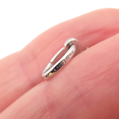 925 Sterling Silver Italy Cross Religious Charm Pendant