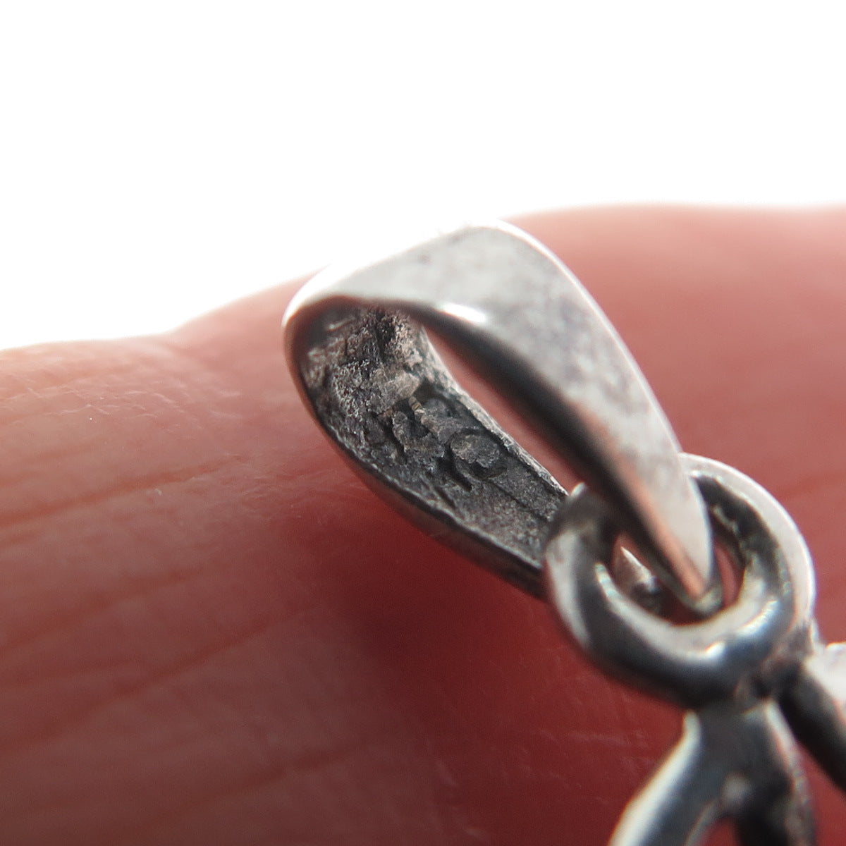 CHARLES WINSTON 925 Sterling Silver Vintage Celtic Trinity Knot Charm Pendant