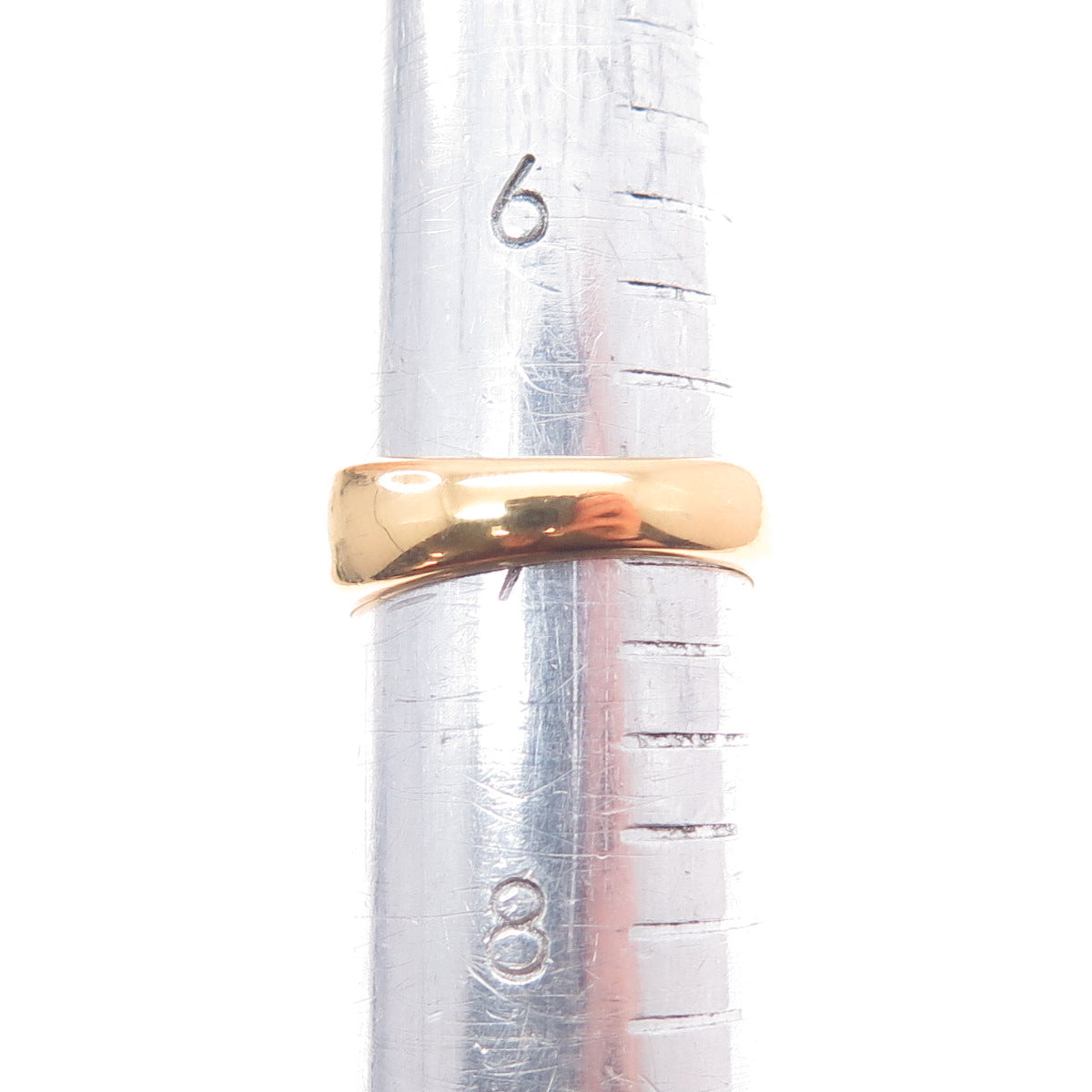 MILOR 925 Sterling Silver 2-Tone Italy Modernist Ring Size 7