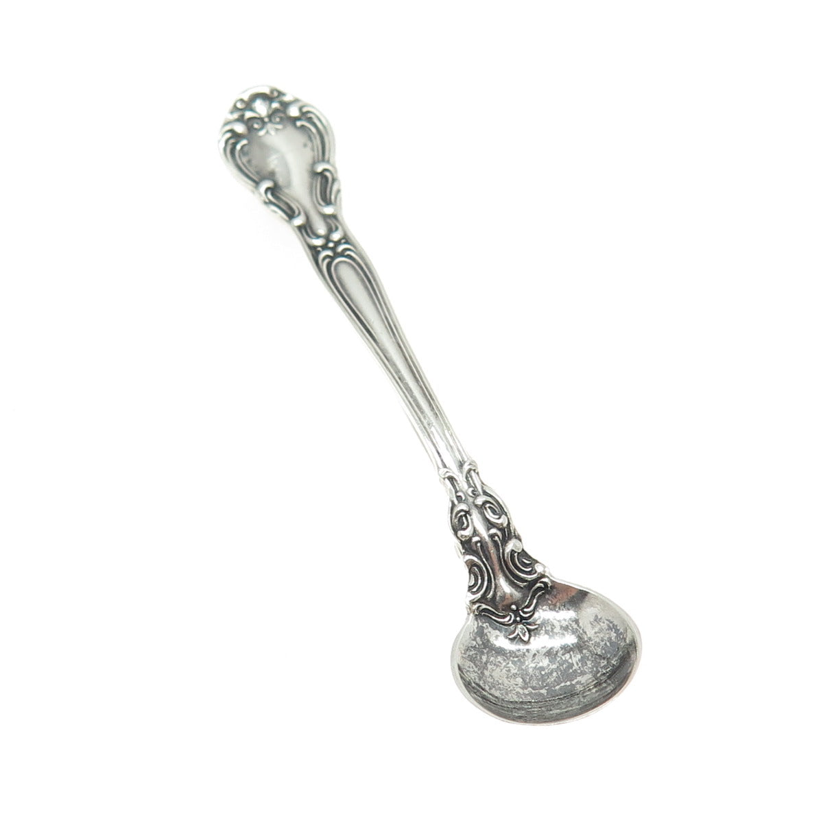 GORHAM 925 Sterling Silver Antique 1895 Chantilly Salt & Spices Spoon