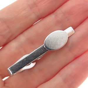 SWANK 925 Sterling Silver Vintage Engravable Tie Clip