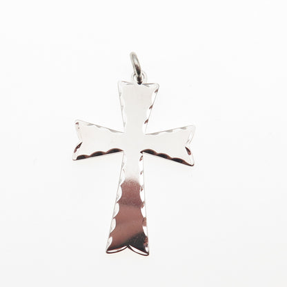 Binder Bros 925 Sterling Silver Vintage Cross Charm Pendant