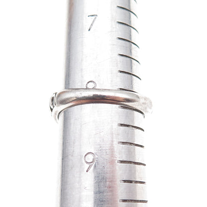 Nevada 925 Sterling Silver Vintage Spiral Oxidized Ring Size 8.25