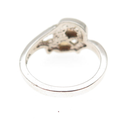 Wheeler Mfg 925 Sterling Silver 12K Gold Vintage Black Hills Ring Size 6.25