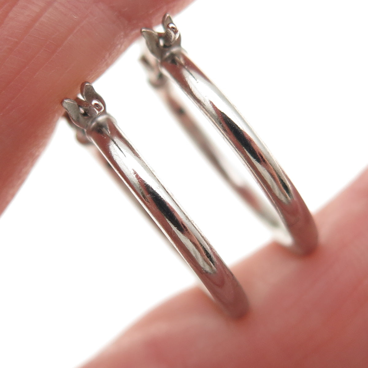 925 Sterling Silver Hoop Earrings