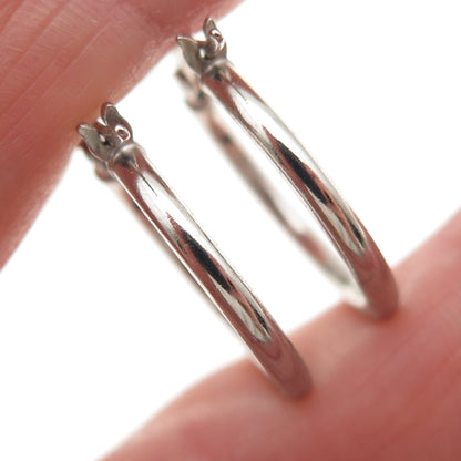 925 Sterling Silver Hoop Earrings