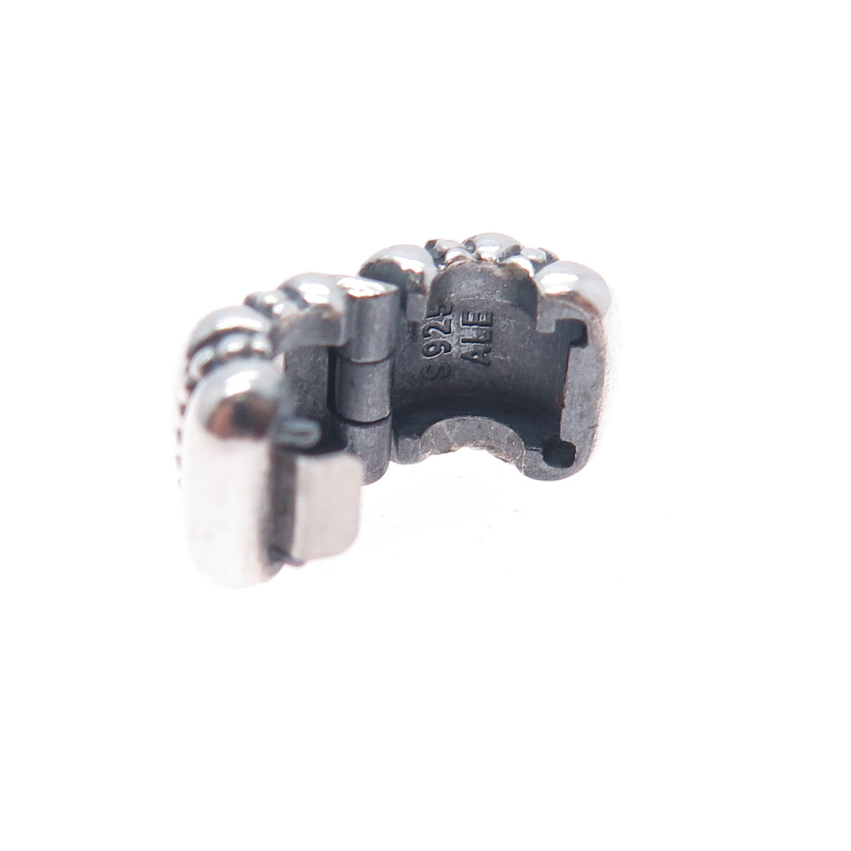 PANDORA 925 Sterling Silver Crazy Clip Charm