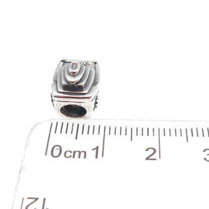 Pandora 925 Sterling Silver All Aboard Cruise Ship Slide Bead Charm