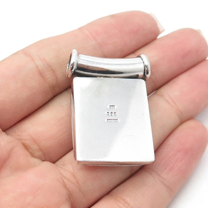 925 Sterling Silver Vintage ATI Celtic Style Slide Pendant
