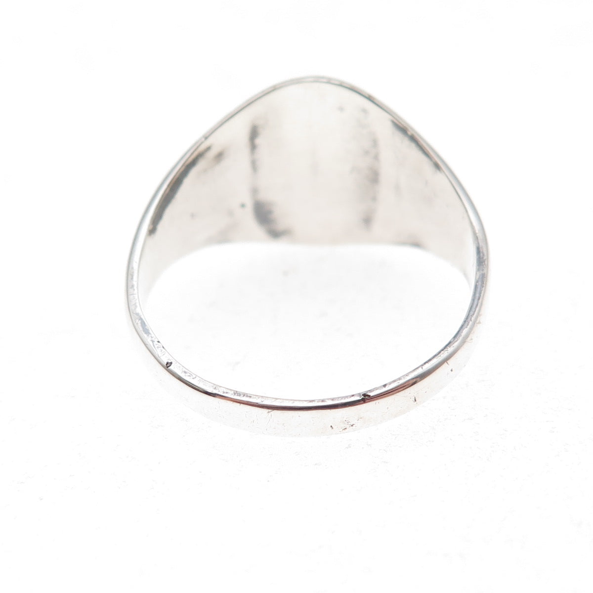 Uncas 925 Sterling Silver Antique Art Deco St. Mary Miraculous Ring Size 7.5