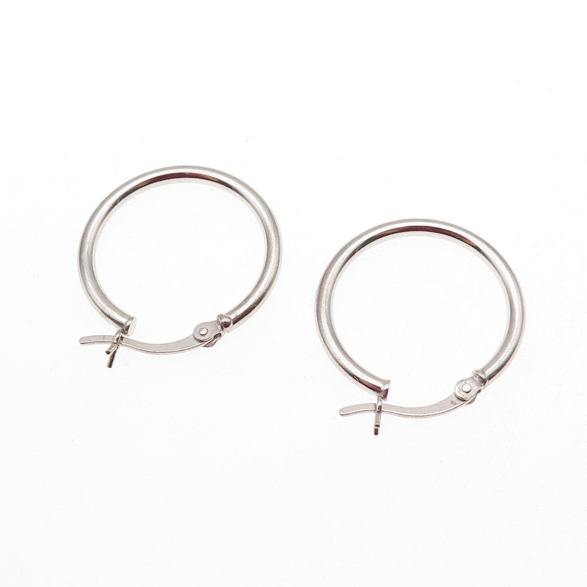 925 Sterling Silver Hoop Earrings