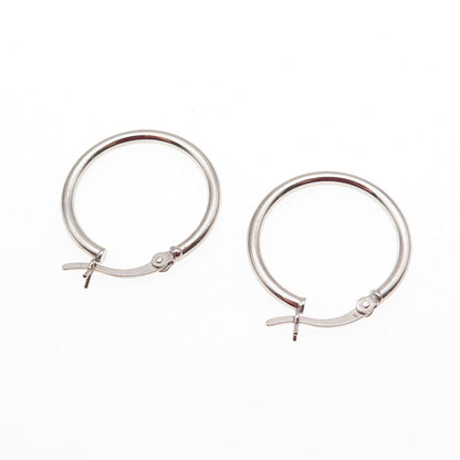 925 Sterling Silver Hoop Earrings