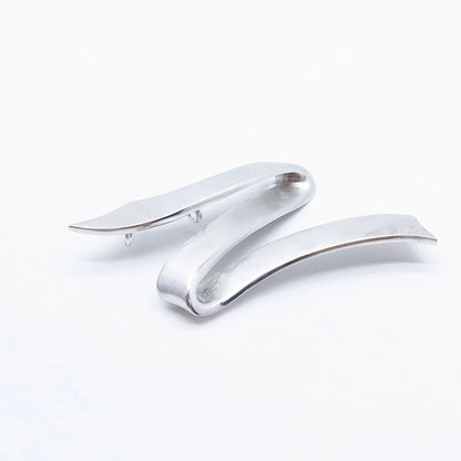 925 Sterling Silver Vintage Ribbon Slide Pendant