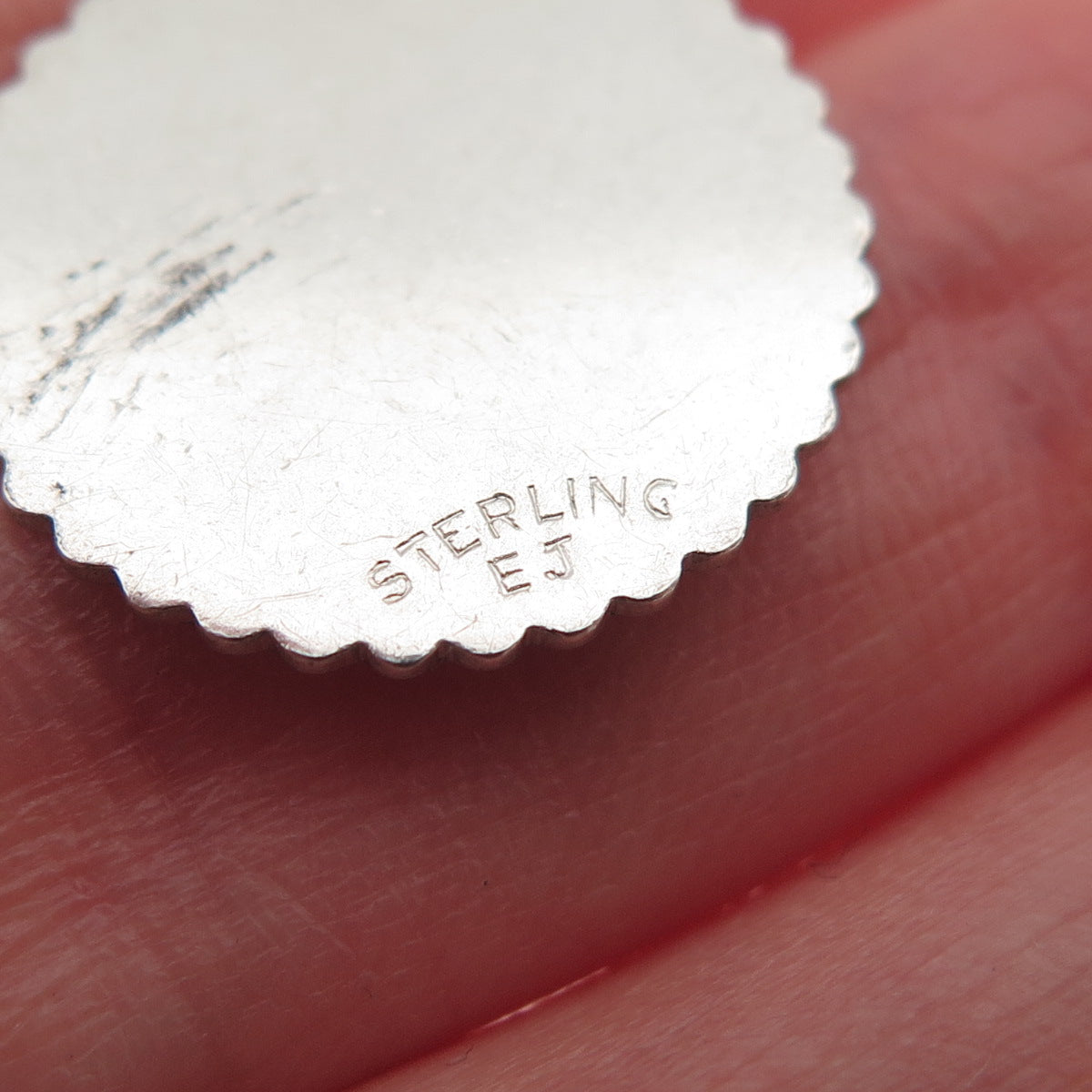 925 Sterling Silver Vintage Sweet 16 Mini Charm Pendant