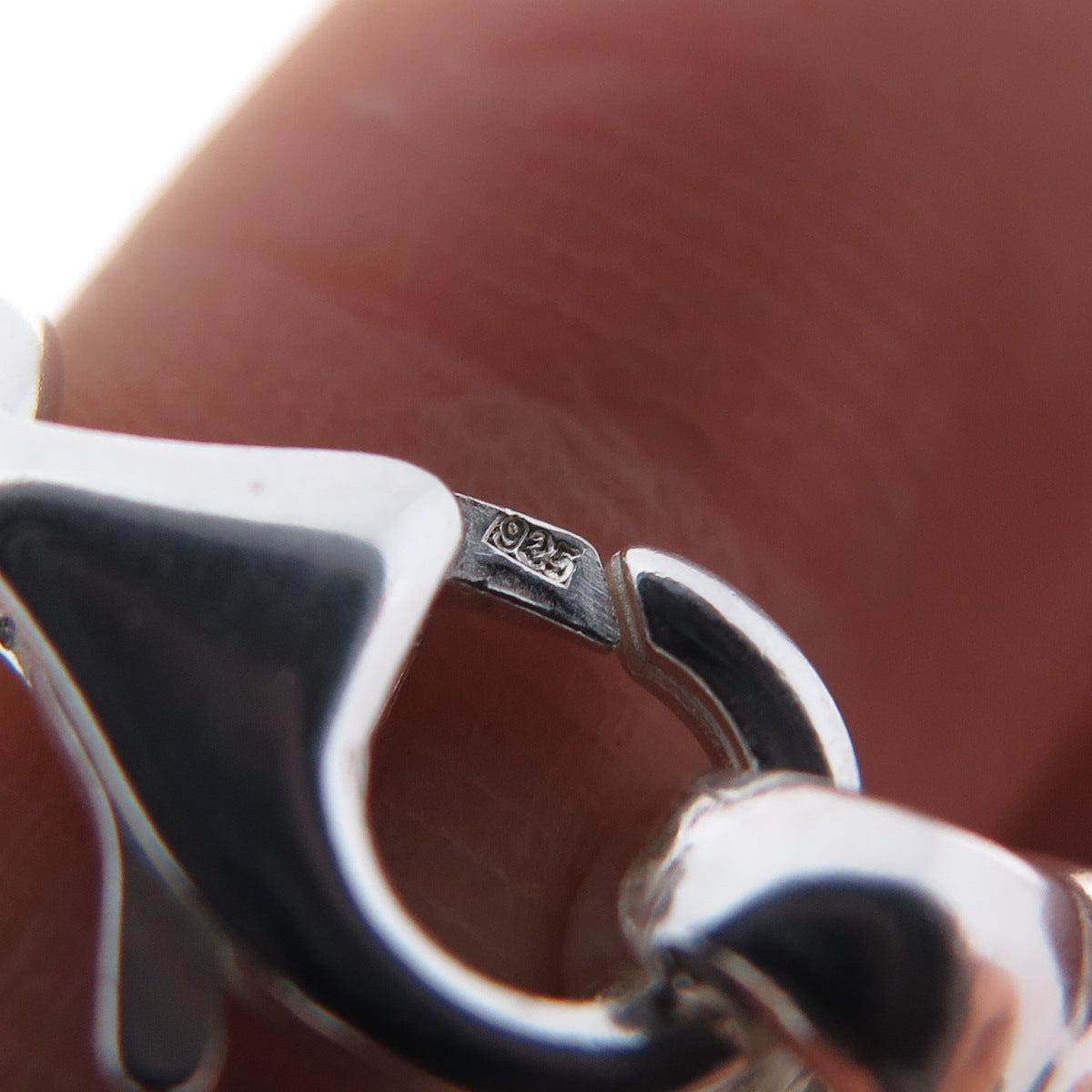 925 Sterling Silver Vintage Italy Box Link Bracelet 6.75"