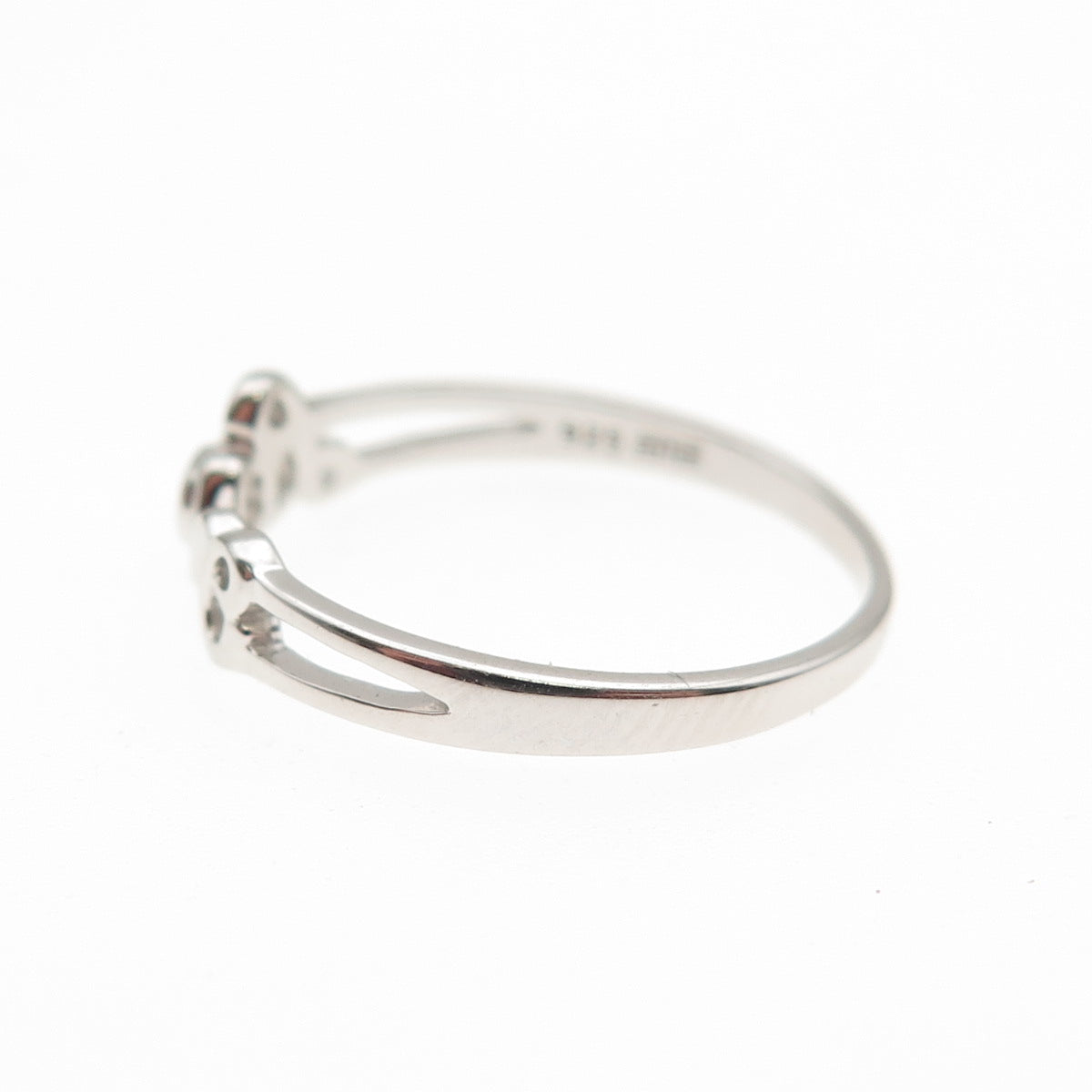 925 Sterling Silver Love Ring Size 7