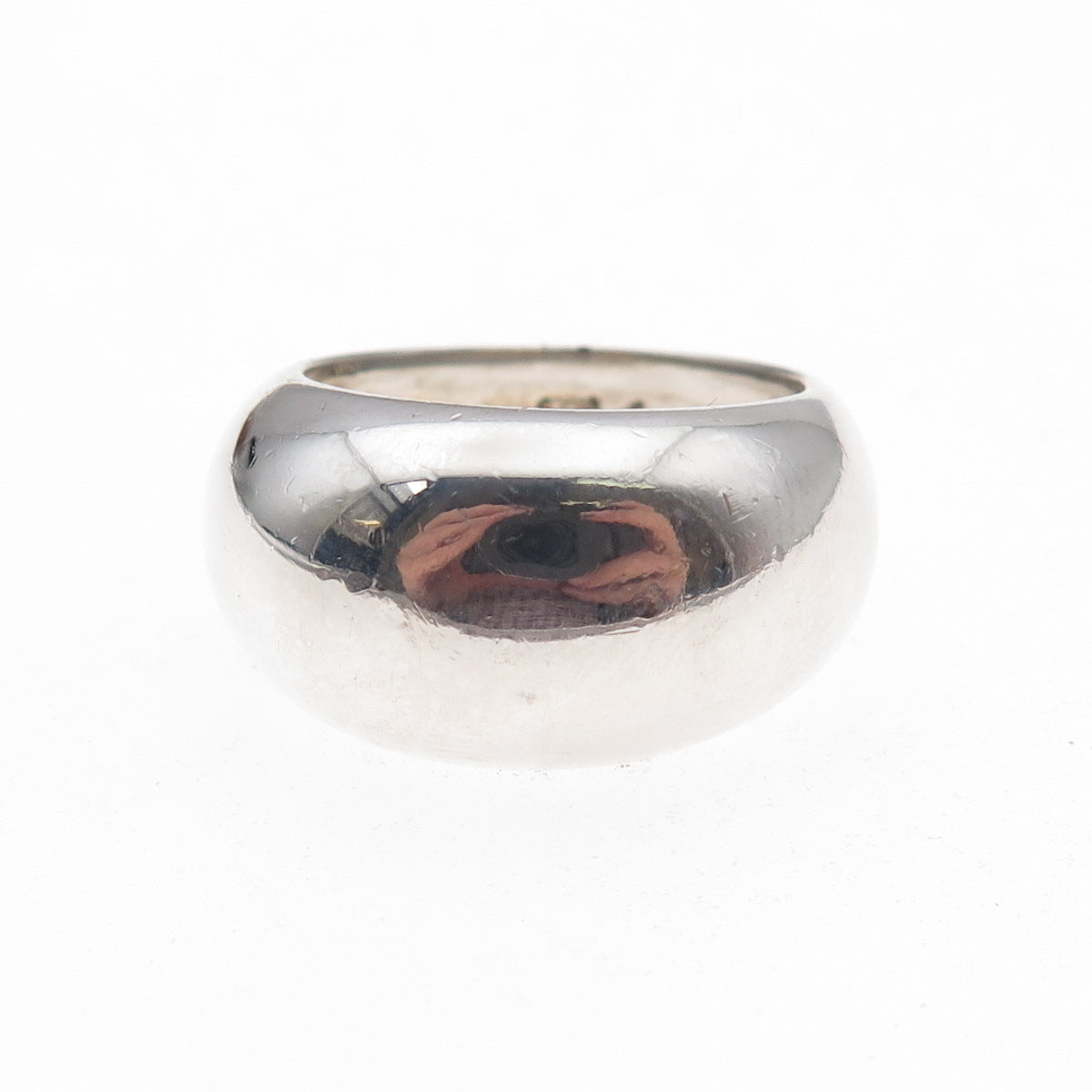 Silpada 925 Sterling Silver Vintage Modernist Dome Ring Size 9.25