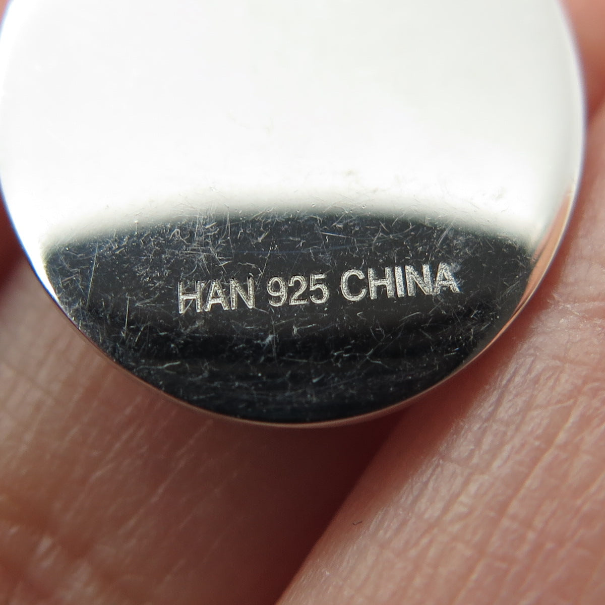 HAN 925 Sterling Silver Real Diamond "Reach For The Stars" Minimalist Pendant