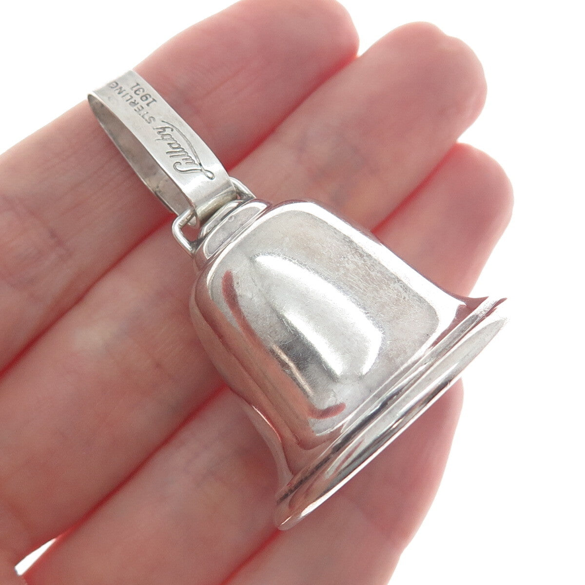 ALVIN 925 Sterling Silver Antique 1931 Lullaby Bell Rattle