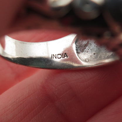 SILPADA 925 Sterling Silver Vintage Real Kingman Turquoise Ring Size 9.25