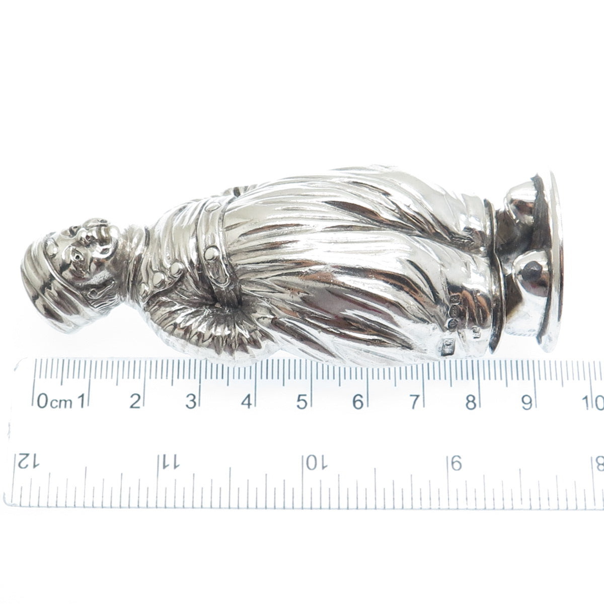 BERTHOLD HERMANN MULLER 925 Sterling Antique 1914 Dutch Boy Salt / Pepper Shaker