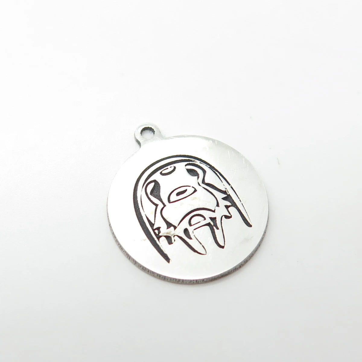 925 Sterling Silver USA Two In Town Dog Charm Pendant