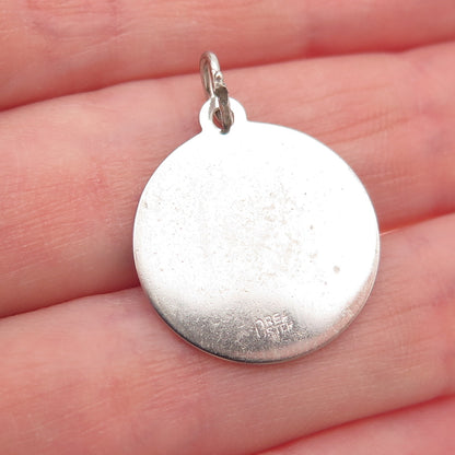 Crea 925 Sterling Silver Vintage Our Honeymoon Cove Haven Charm Pendant