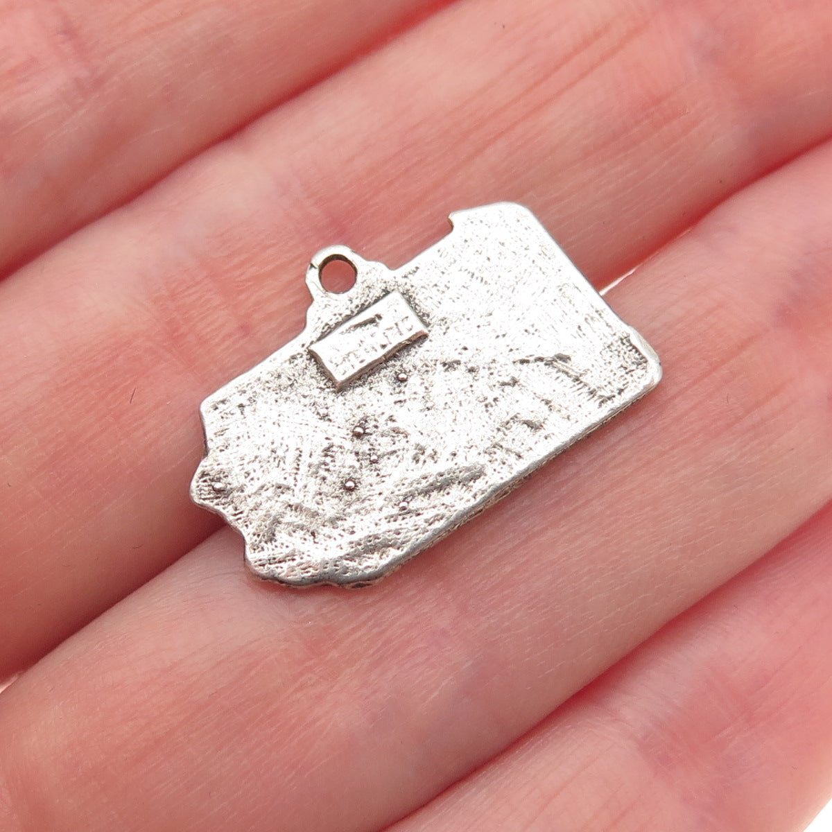 Bell Trading Post 925 Sterling Silver Vintage Pennsylvania Mini Charm Pendant