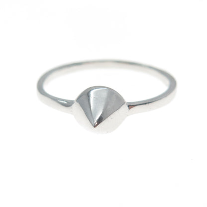 925 Sterling Silver Cone / Arrowhead Ring Size 6.5