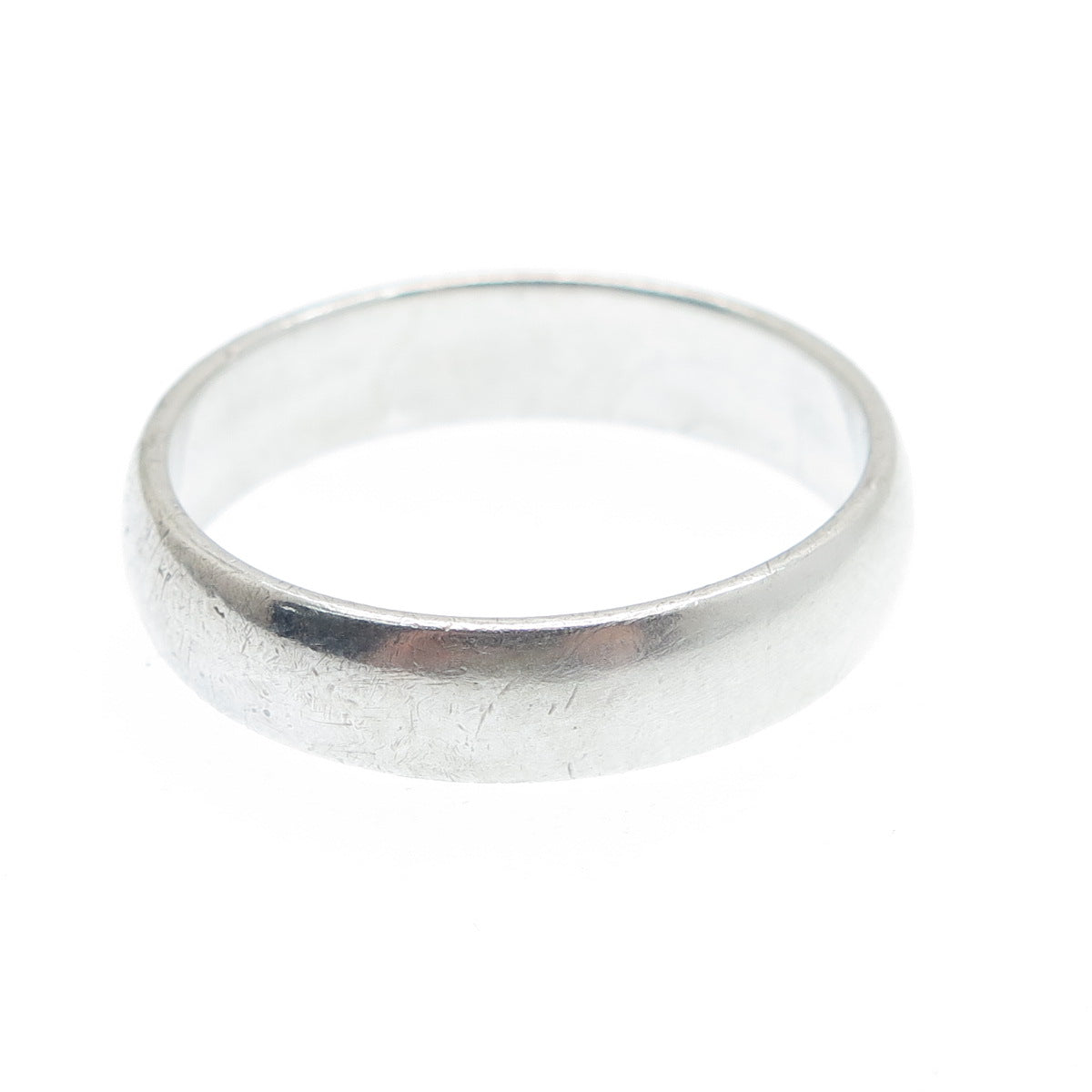 925 Sterling Silver Vintage MDSY Classic Wedding Band Ring Size 9.75