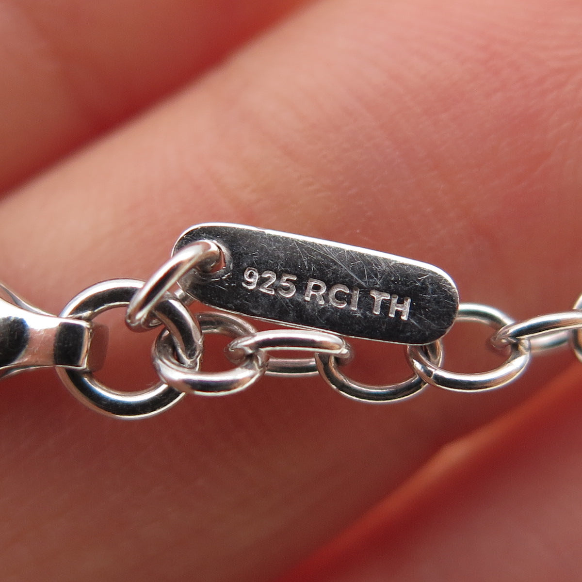 925 Sterling Silver Petal Station Cable Chain Necklace 28"