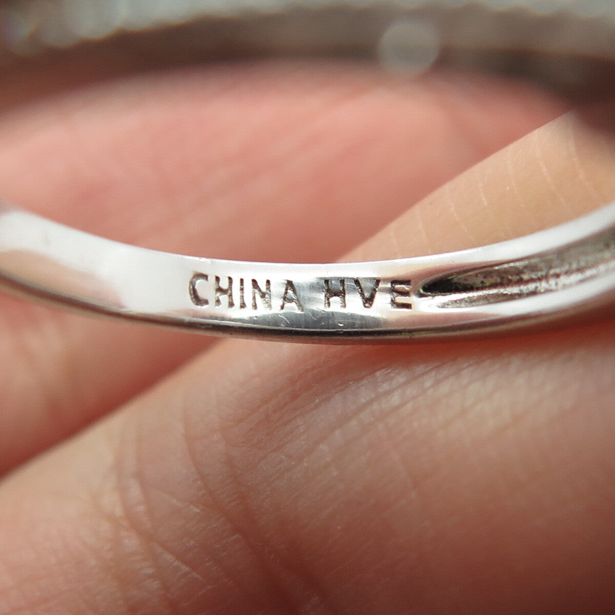 925 Sterling Silver Heart & Baguette-Cut C Z Promise Ring Size 8