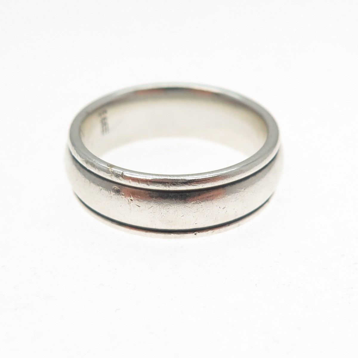 JAMES AVERY 925 Sterling Silver Vintage Wedding Band Ring Size 7