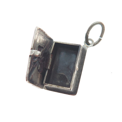 BEAU 925 Sterling Silver Antique Sweet For The Sweet Box Minimalist Pendant