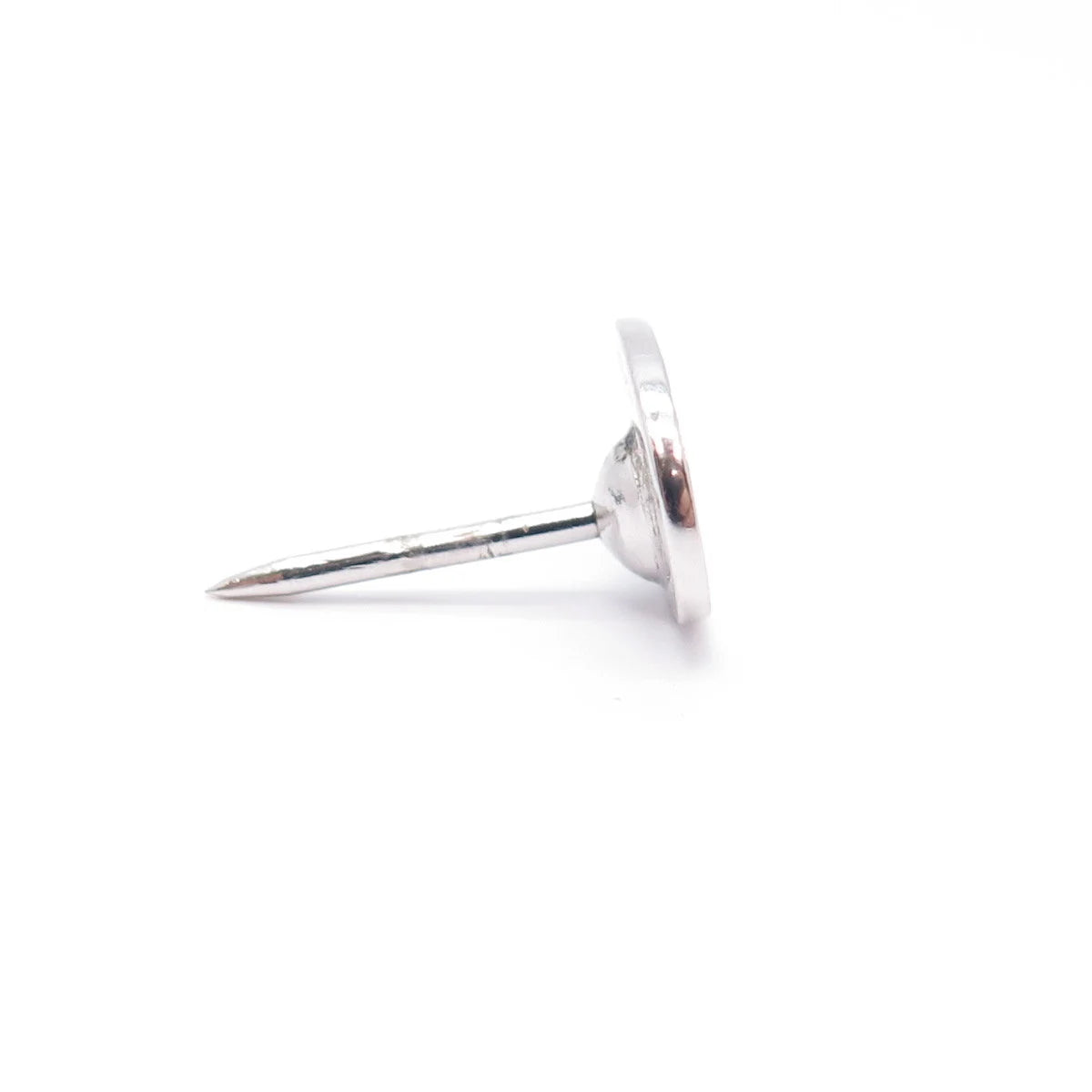 925 Sterling Silver Vintage Striped Oval Lapel Pin