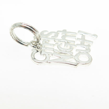 925 Sterling Silver "Girls Night Out!" Pendant