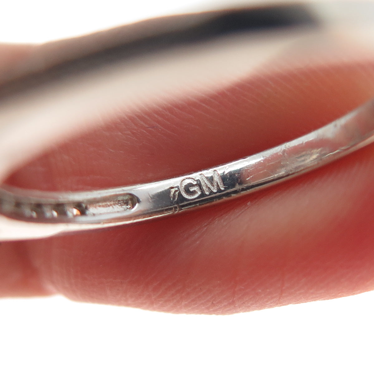 925 Sterling Silver Round-Cut C Z Engagement Ring Size 7