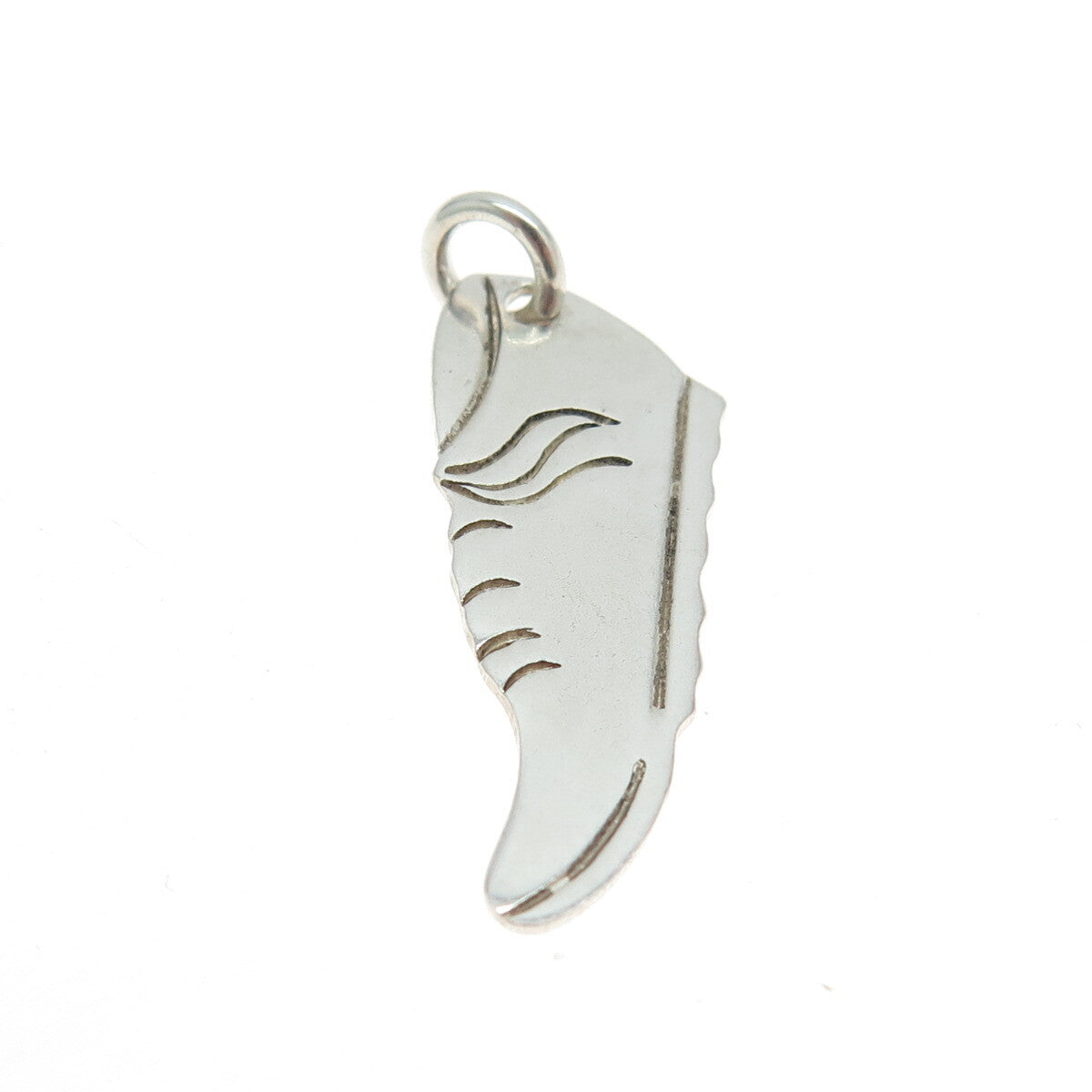 925 Sterling Silver Vintage Boot Shoe Charm Pendant