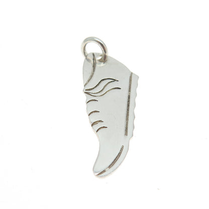 925 Sterling Silver Vintage Boot Shoe Charm Pendant