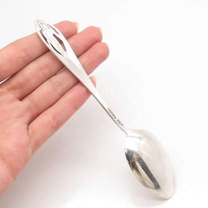 925 Sterling Silver Antique Charles M. Robbins States & Cities Michigan Spoon