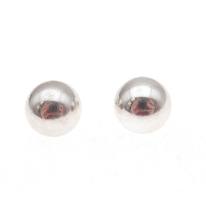 Tiffany & Co. 925 Sterling Silver Vintage HardWear 10mm Ball Stud Earrings
