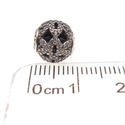 Pandora 925 Sterling Silver C Z Essence Appreciation Slide Bead Charm