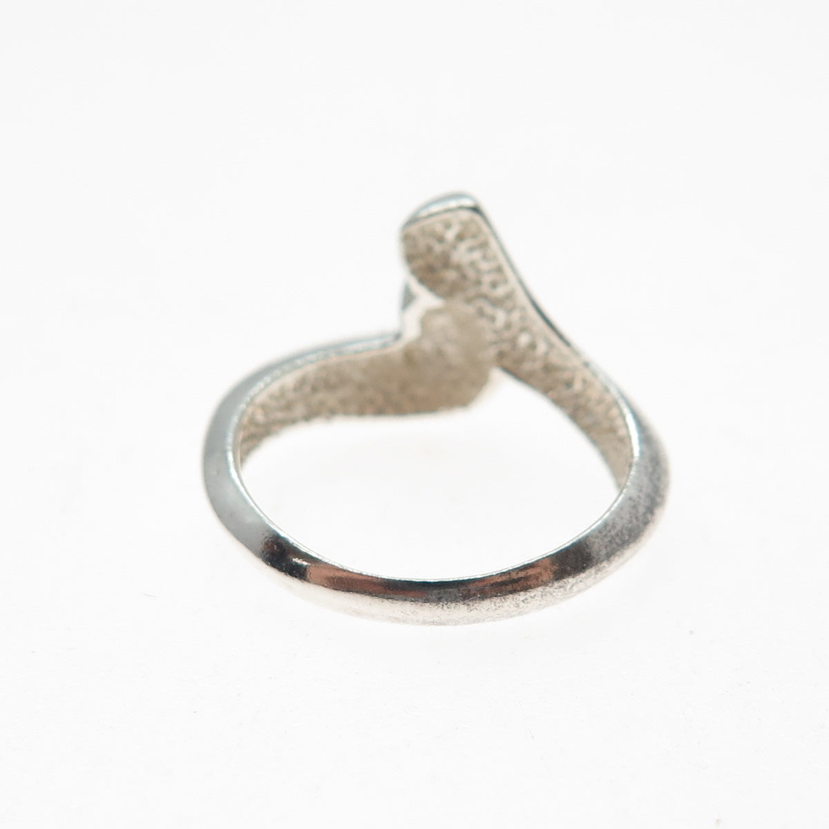 CLYDE DUNEIER CID 925 Sterling Silver Vintage Modernist Ring Size 6